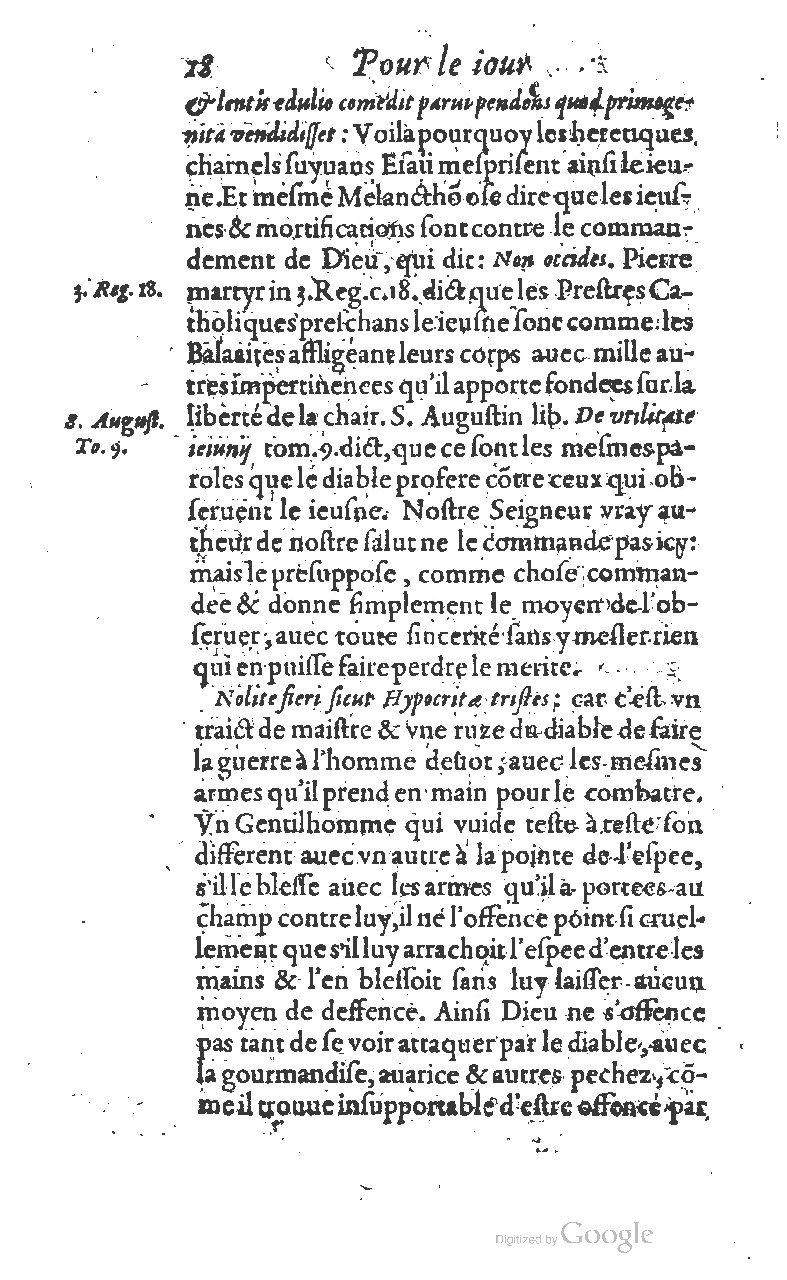 1607 - Nicolas Du Fossé - Trésor quadragésimal - T 01 - BM Lyon