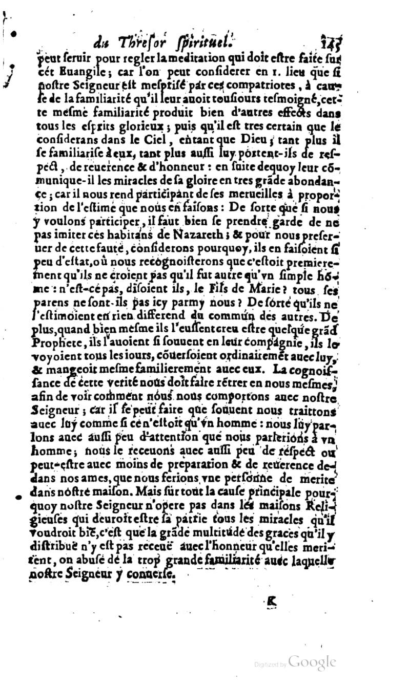 1637 - s.n. - Trésor spirituel des âmes religieuses - BM Lyon