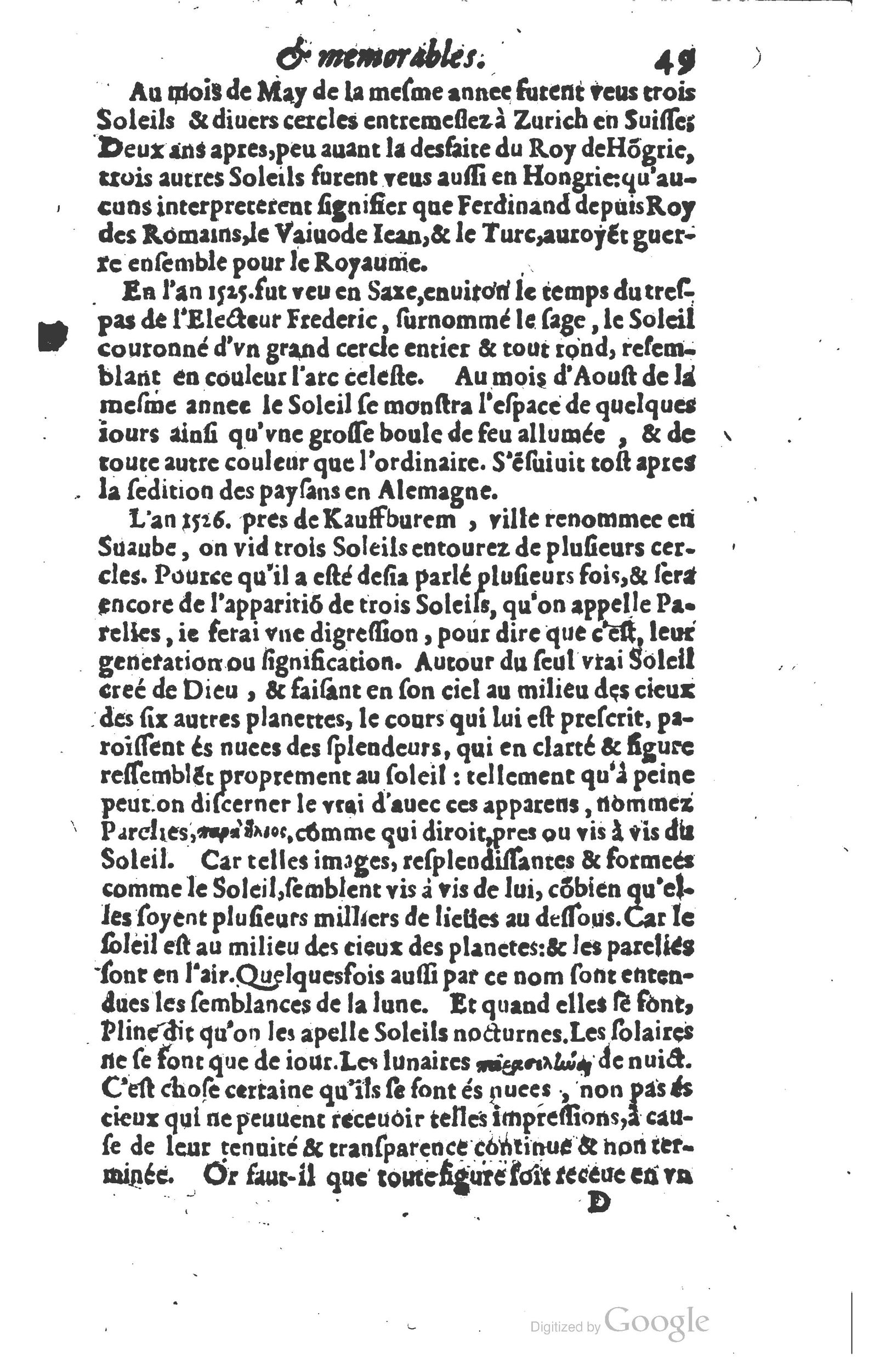 1610 - Paul Marceau - Trésor d’histoires admirables et mémorables - Princeton 1610 - Paul Marceau - Trésor d’histoires admirables et mémorables - Princeton