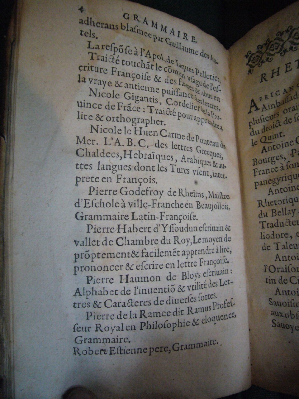 1602 - François Jacquin - Trésor des bons esprits français - BnF Arsenal