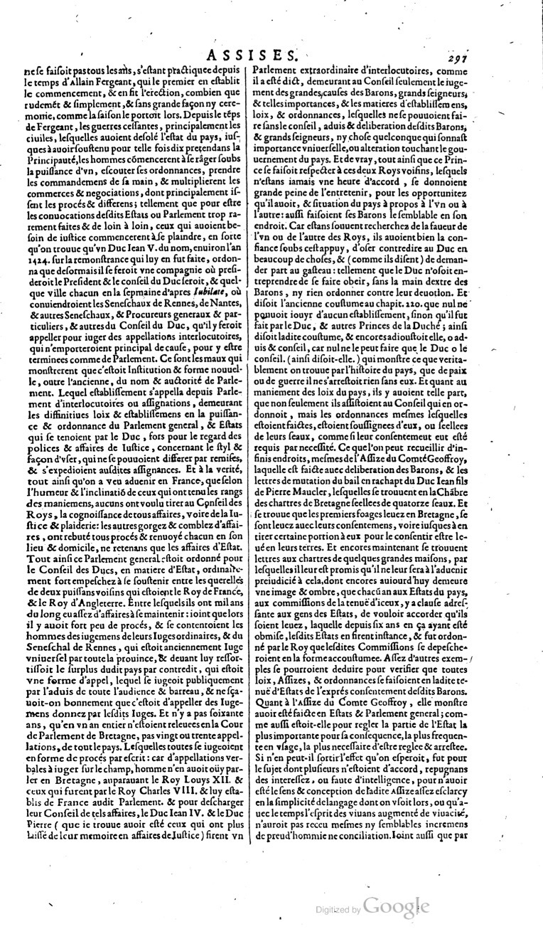 1629 - Veuve Nicolas Buon - Trésor du droit français (21754 T. 1) - BM Lyon