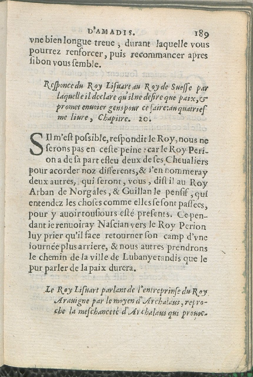 1559 - Pierre Regnard - Trésor des Amadis - Det KLG Copenhague