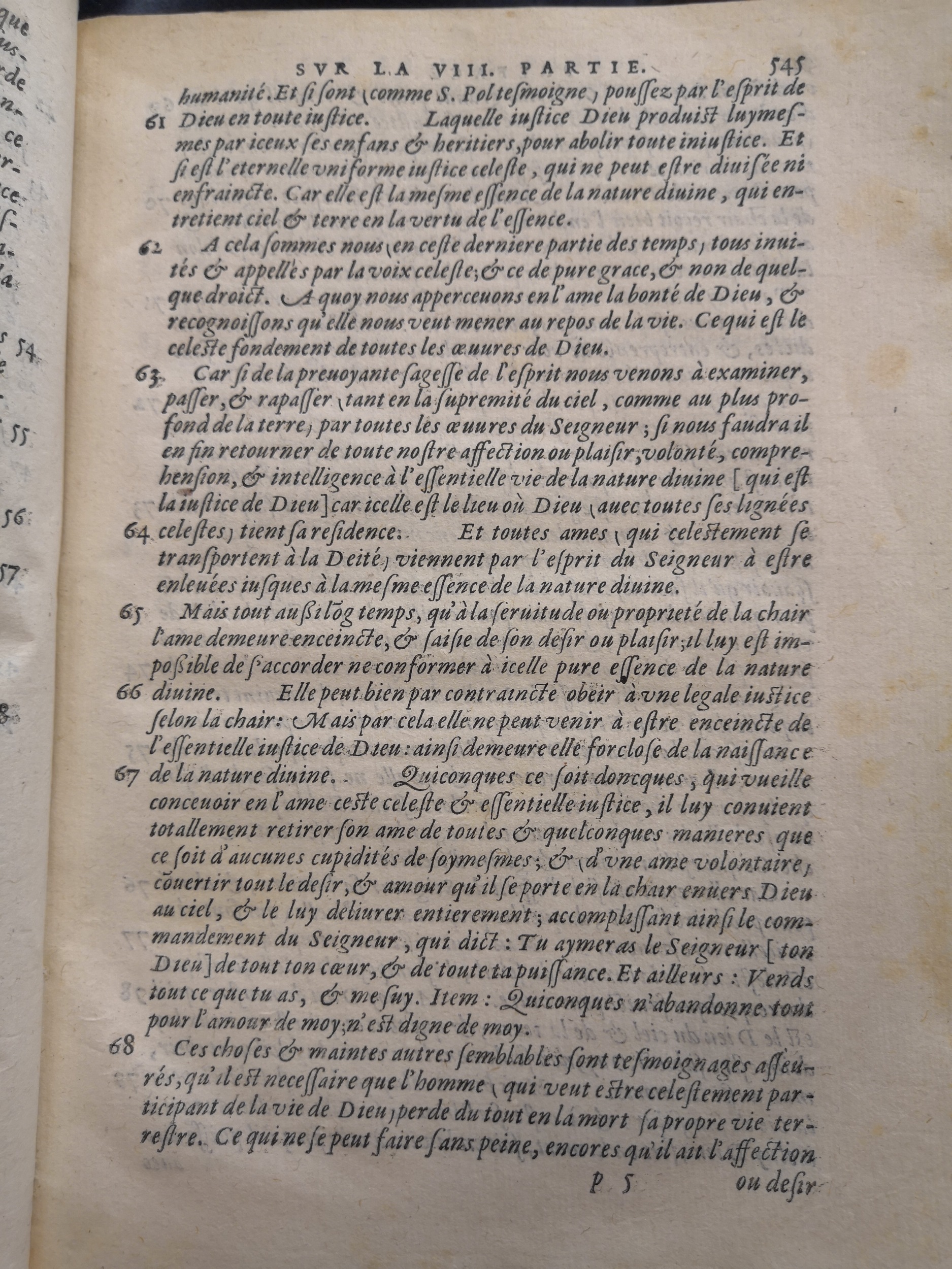 1581c. - Christophe Plantin - Le Livre des témoignages du Trésor caché au champ (Livres 2, 4, 6 et 7) - Anvers Musée Plantin Moretus