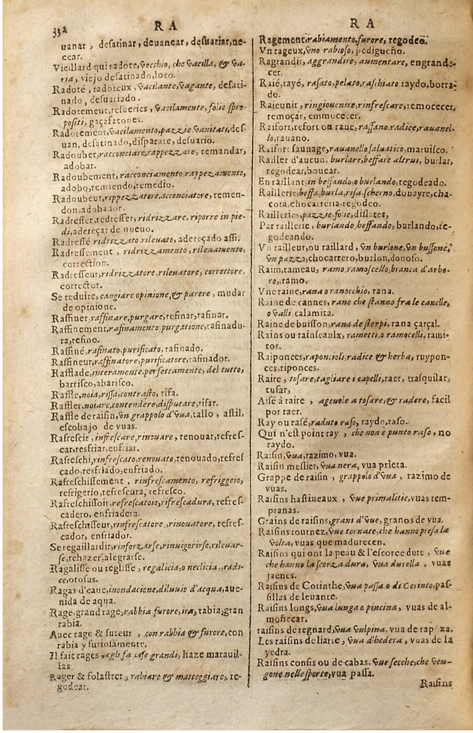 1627 - Jacques Crespin - Trésor des trois langues (Seconde partie) - Regensburg