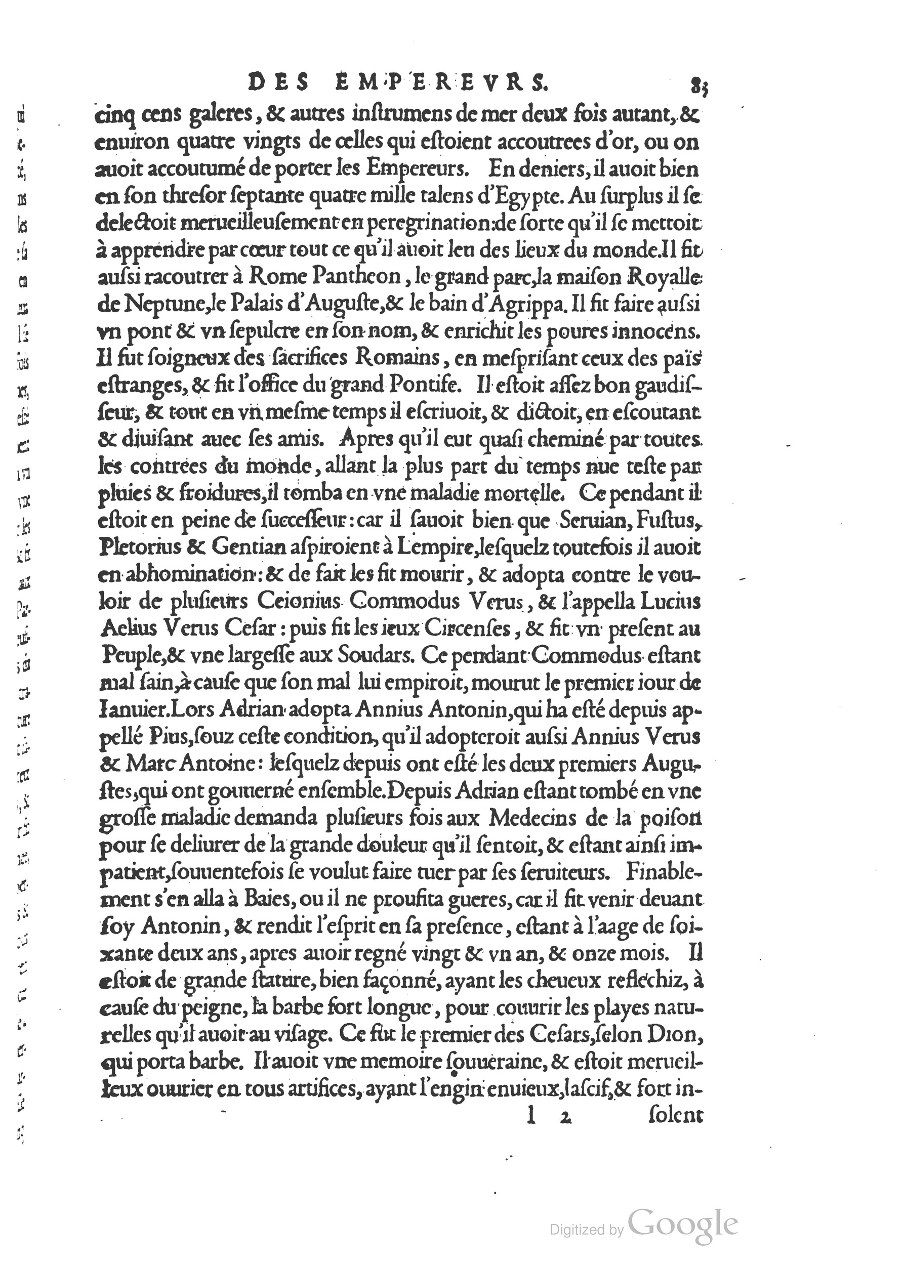 1553 - Jacopo Strada et Thomas Guérin - Épitome du Trésor des antiquités - BM Lyon 1553 - Jacopo Strada et Thomas Guérin - Épitome du Trésor des antiquités - BM Lyon