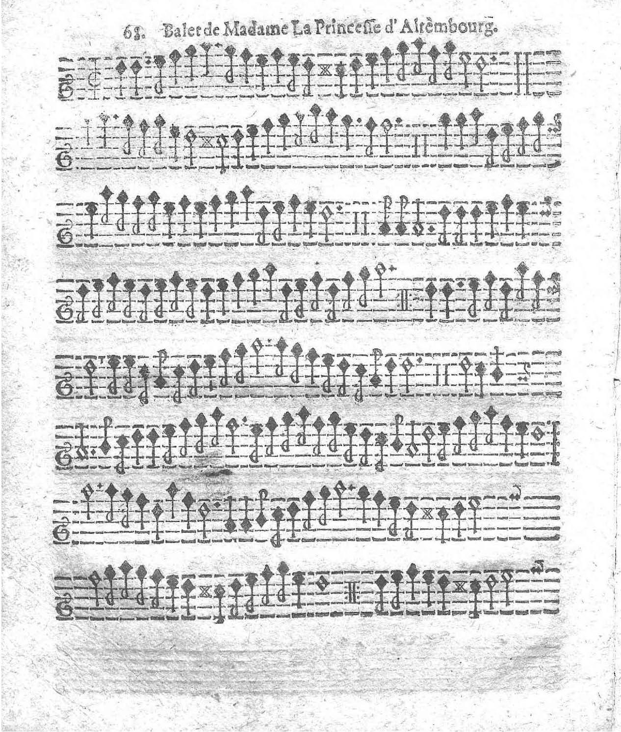 1621 - Jehan Weidnern - Trésor de toutes sortes de danses nouvelles à la française, allemande, espagnole, et italienne, à cinq et six parties - Vatican Apostolic Library