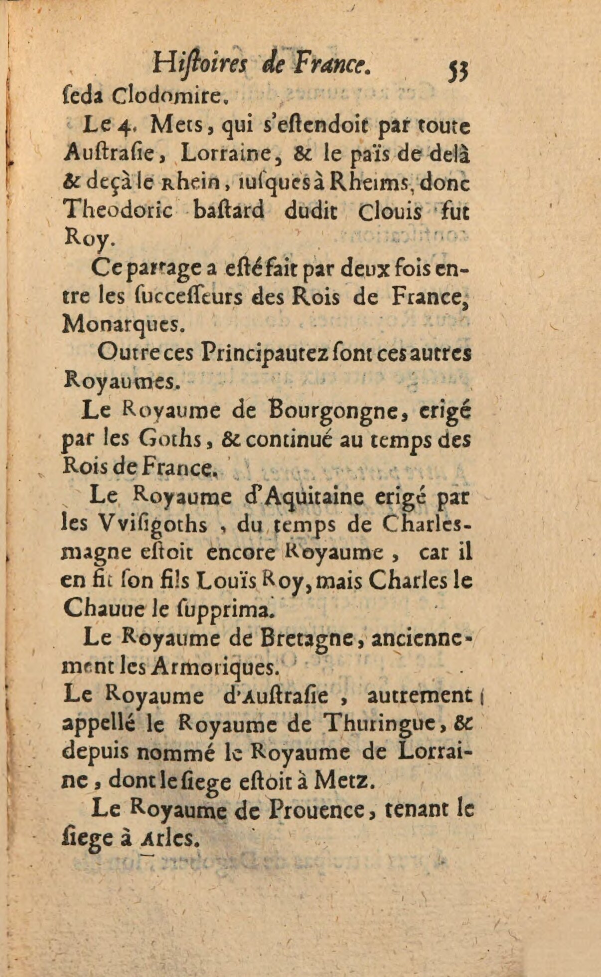 1639 - Jean Corrozet - Trésor des histoires de France - BSB Munich