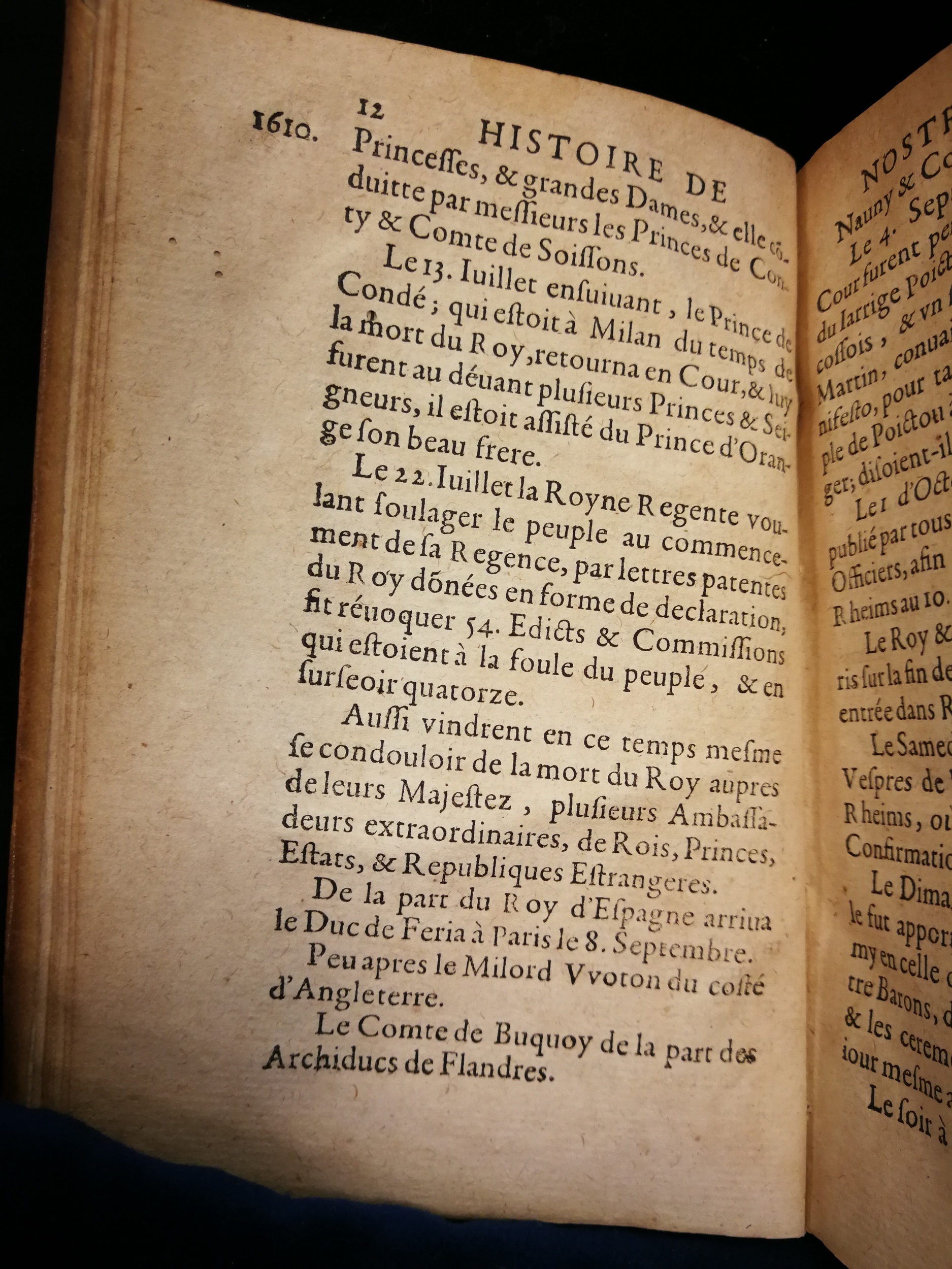 1626 - Joseph Bouillerot - Trésor de l’histoire générale de notre temps - Les Méjanes, Aix-en-Provence
