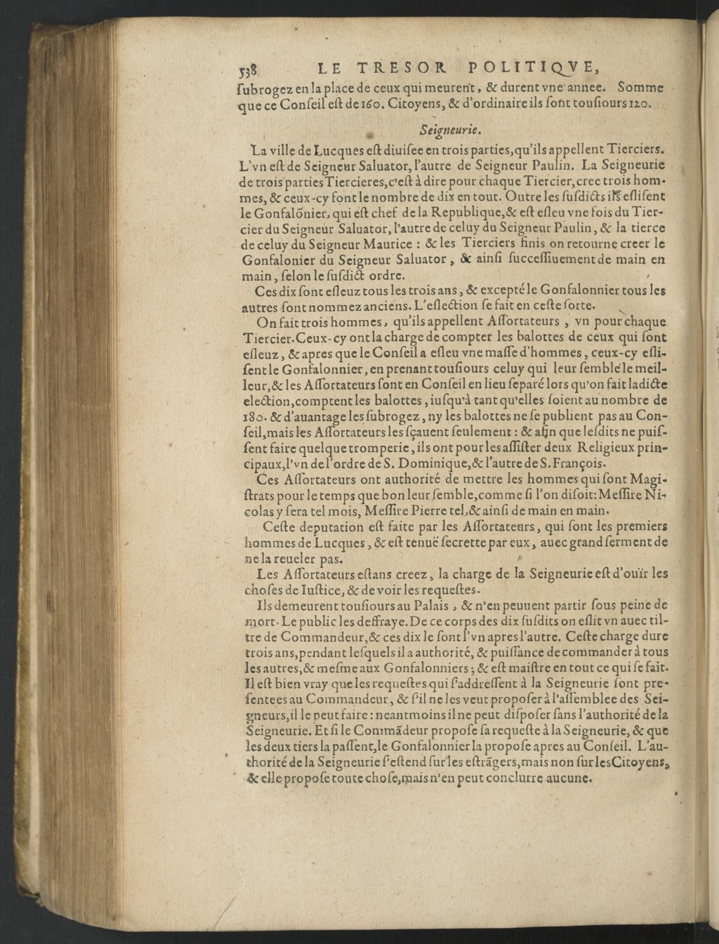 1611 - Pierre Chevalier - Trésor politique - BnF Tolbiac