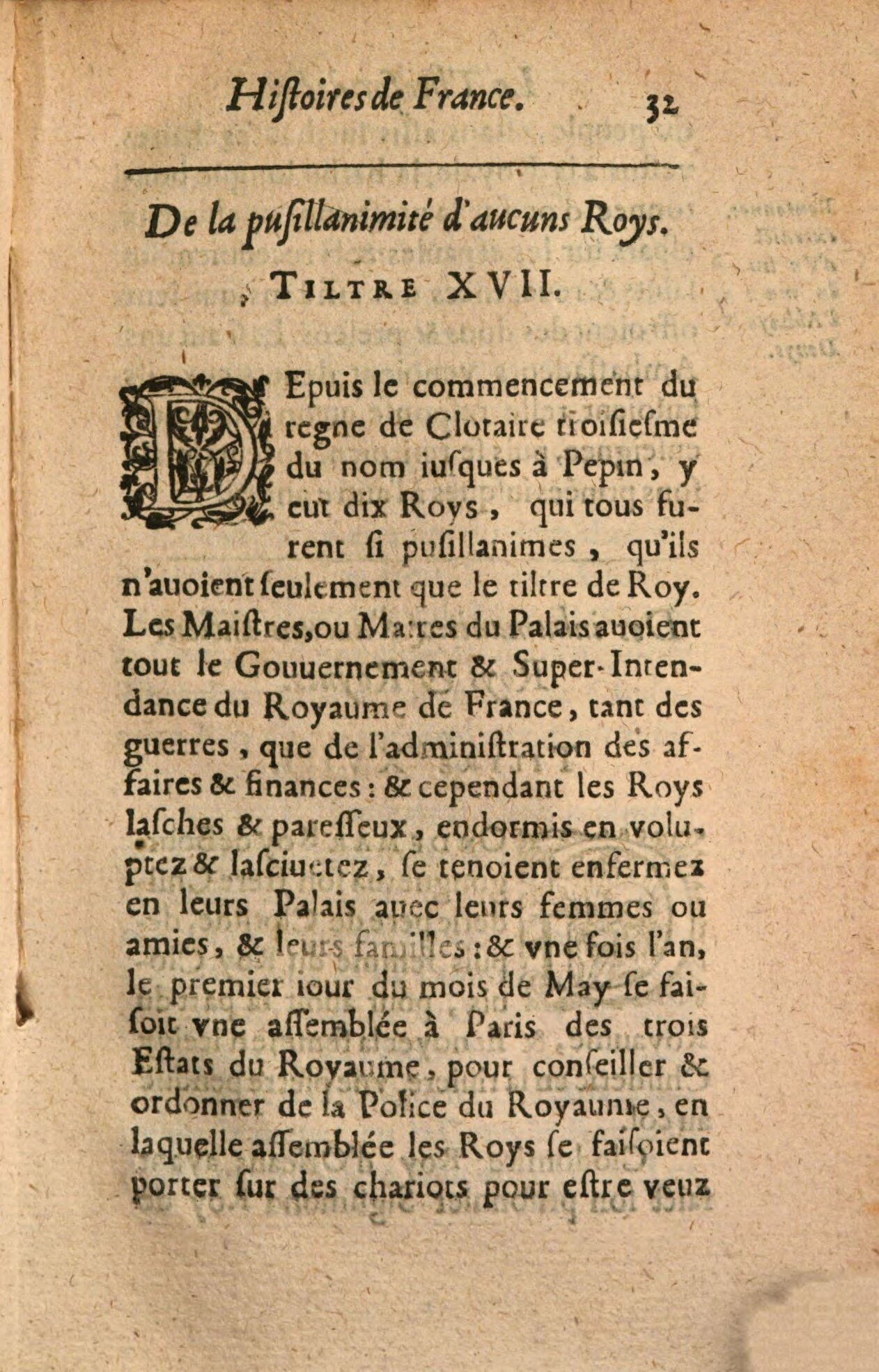 1639 - Jean Corrozet - Trésor des histoires de France - BSB Munich 1639 - Jean Corrozet - Trésor des histoires de France - BSB Munich