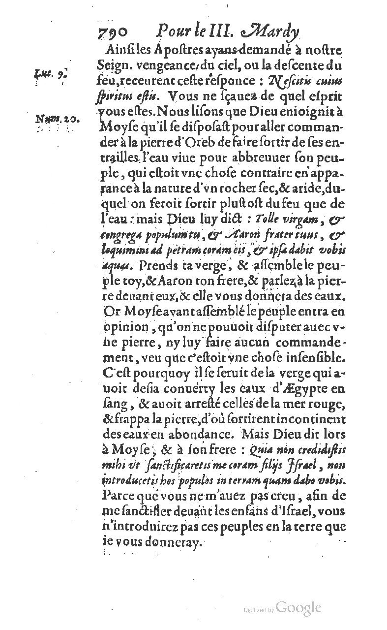 1607 - Nicolas Du Fossé - Trésor quadragésimal - T 01 - BM Lyon