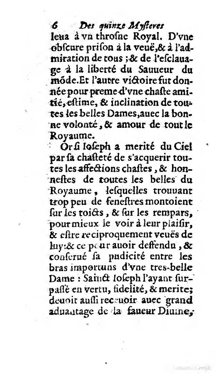 1646 - Jean Piot - Trésor inestimable de Saint-Joseph - BNC Rome