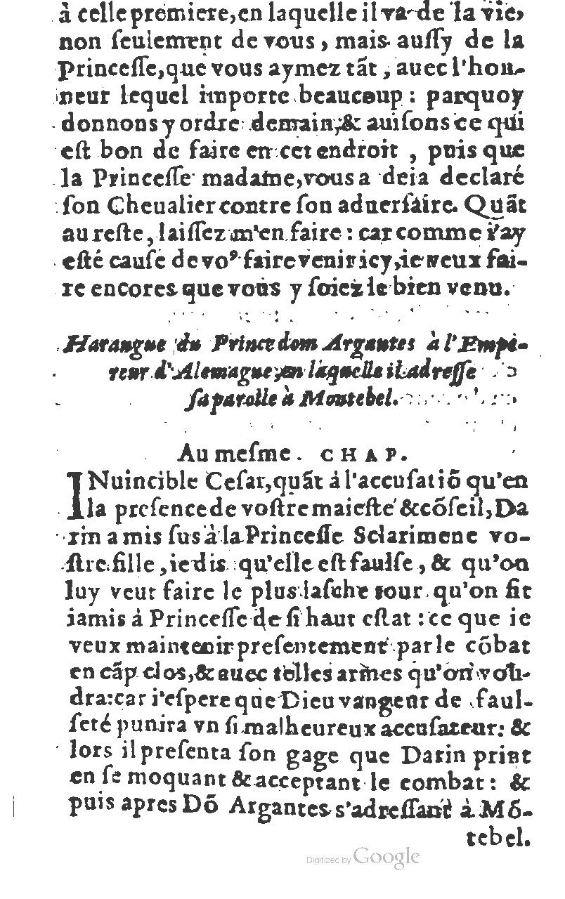 1582 - Jean Huguetan - Trésor des Amadis T. 1 - BM Lyon