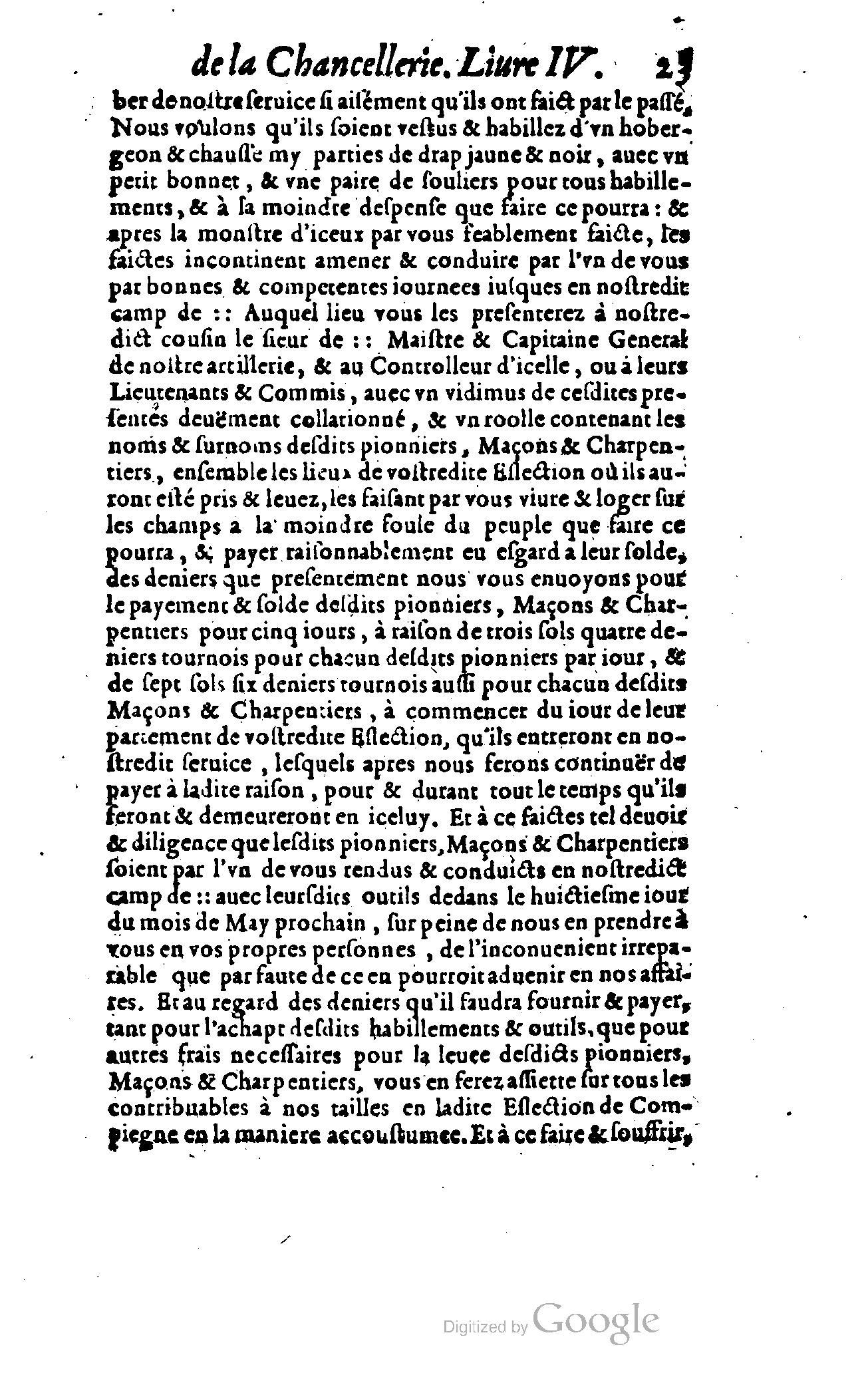 1614 - Jean Richer - Trésor du nouveau style et protocole de la chancellerie de France - BSB Munich