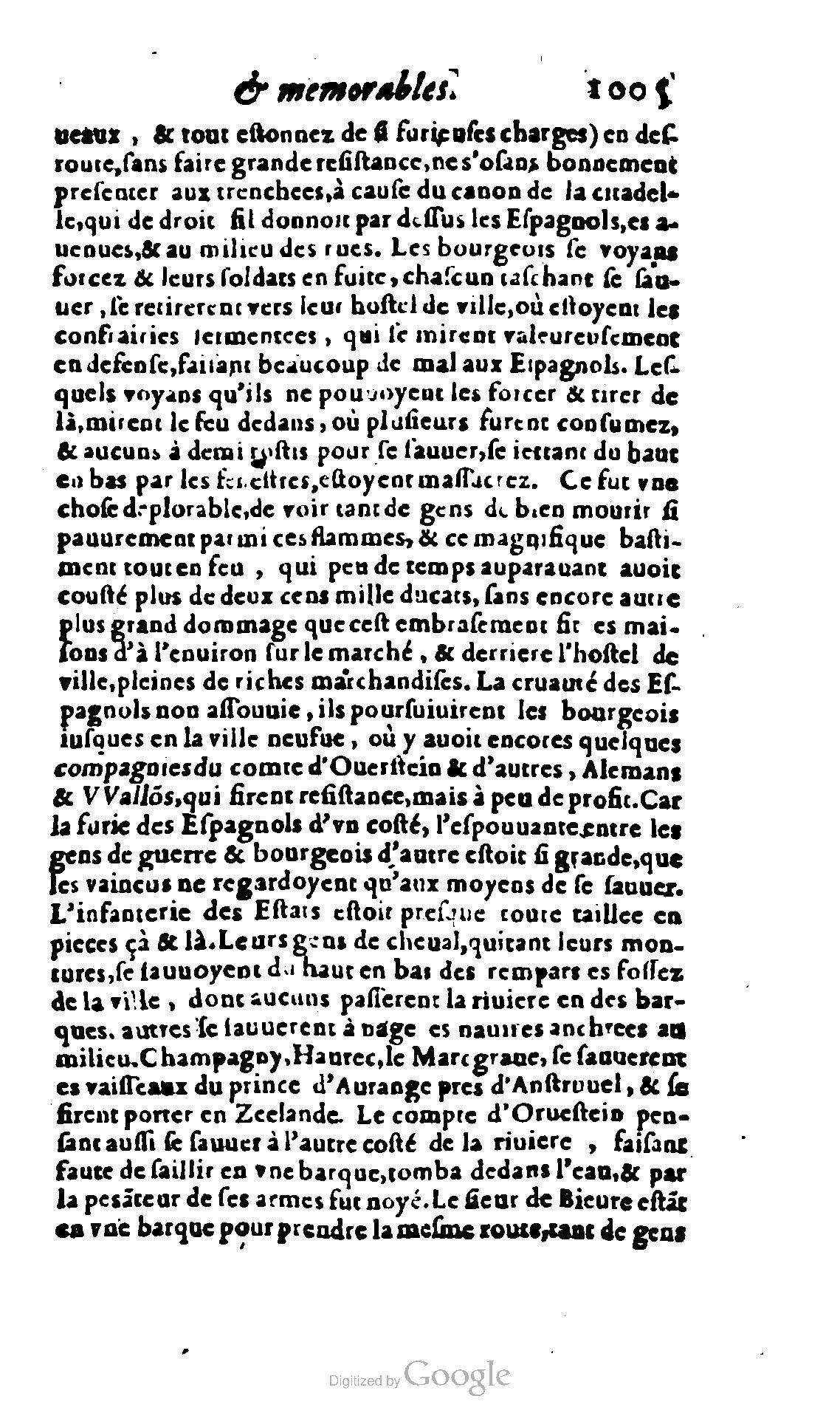 1620 - Samuel Crespin - Trésor d’histoires admirables et mémorables - BCU Lausanne