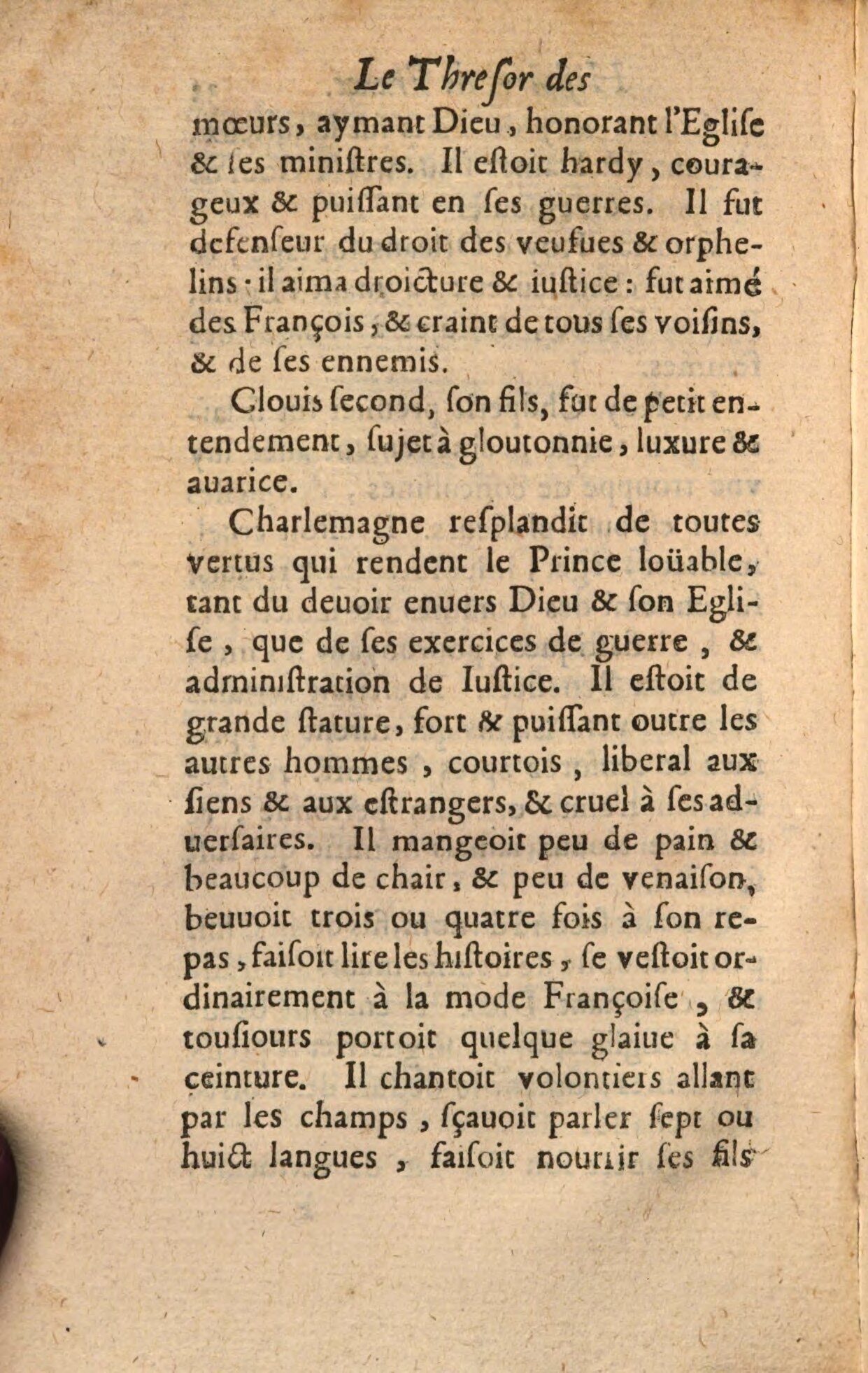 1639 - Jean Corrozet - Trésor des histoires de France - BSB Munich