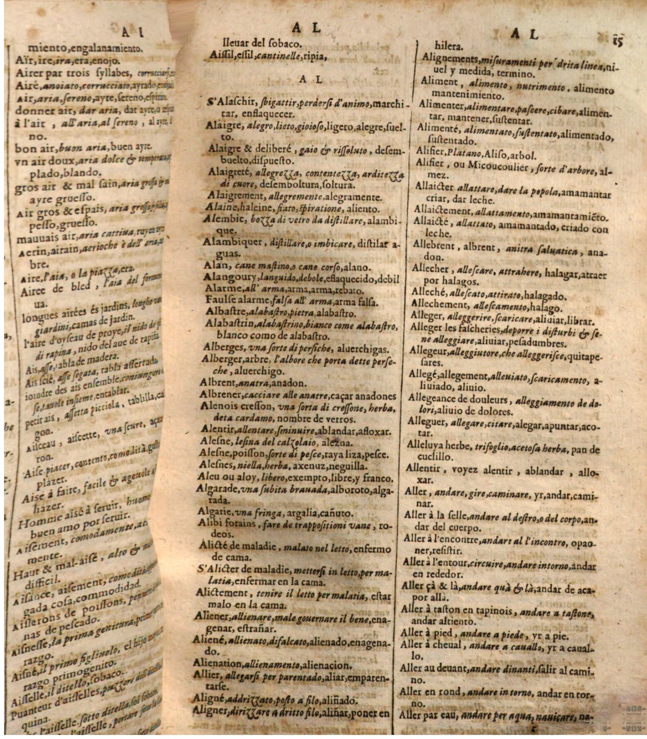1644 - Jacques Crespin - Trésor des trois langues - Passau