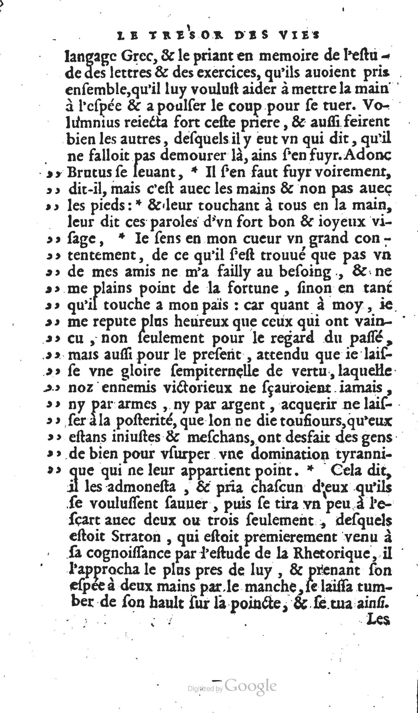 1567 - Willem Silvius - Trésor des vies de Plutarque - Anvers Musée Plantin-Moretus