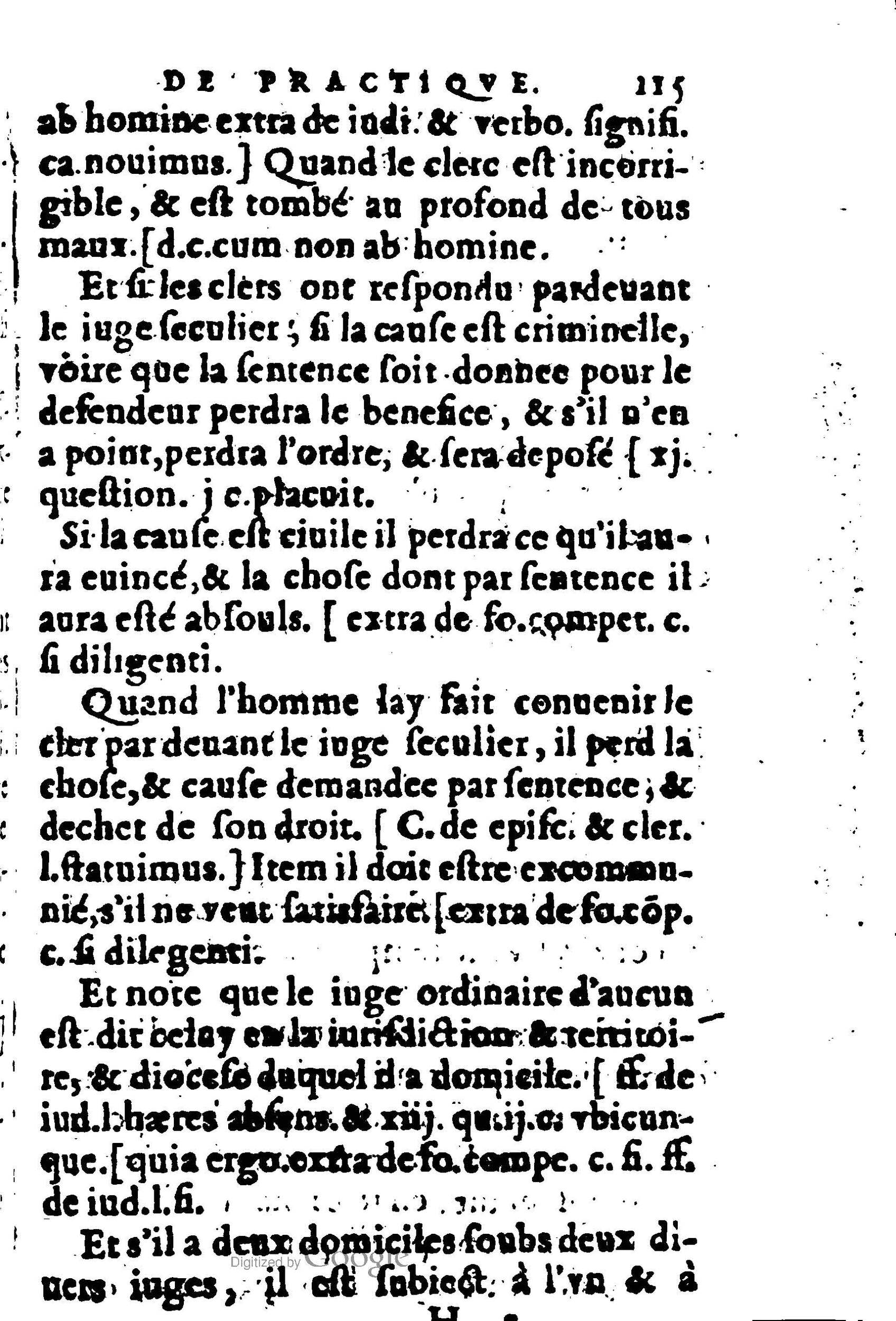 1605 - Pierre Rigaud - Trésor de pratique pour les juges - BM Lyon 1605 - Pierre Rigaud - Trésor de pratique pour les juges - BM Lyon