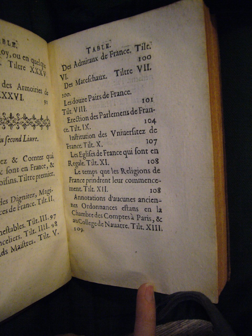 1630 - Jean Corrozet - Trésor des histoires de France - BnF