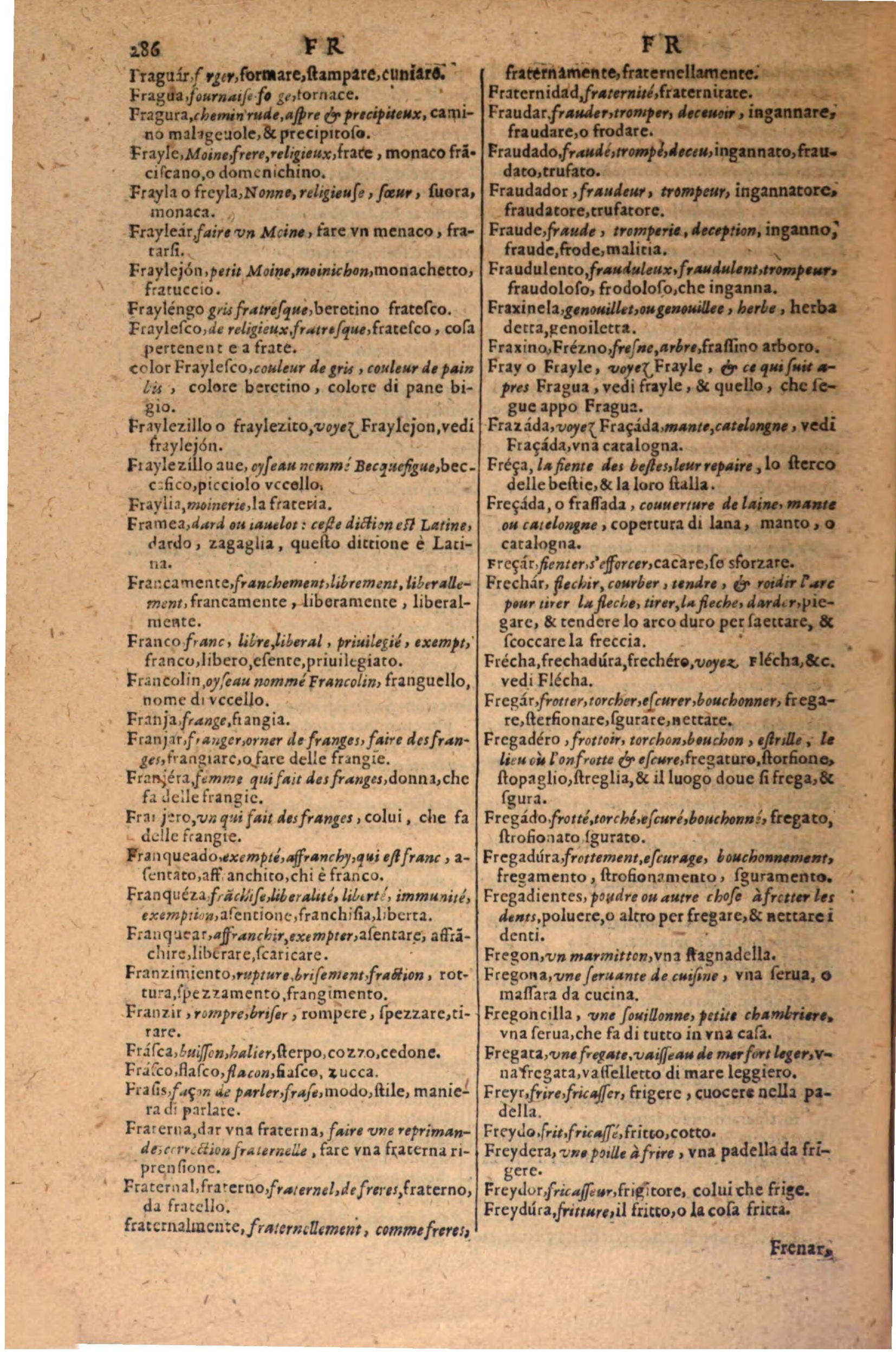 1606 Samuel Crespin Thresor des trois langues, francoise, italiene et espagnolle - BSB-304.jpeg