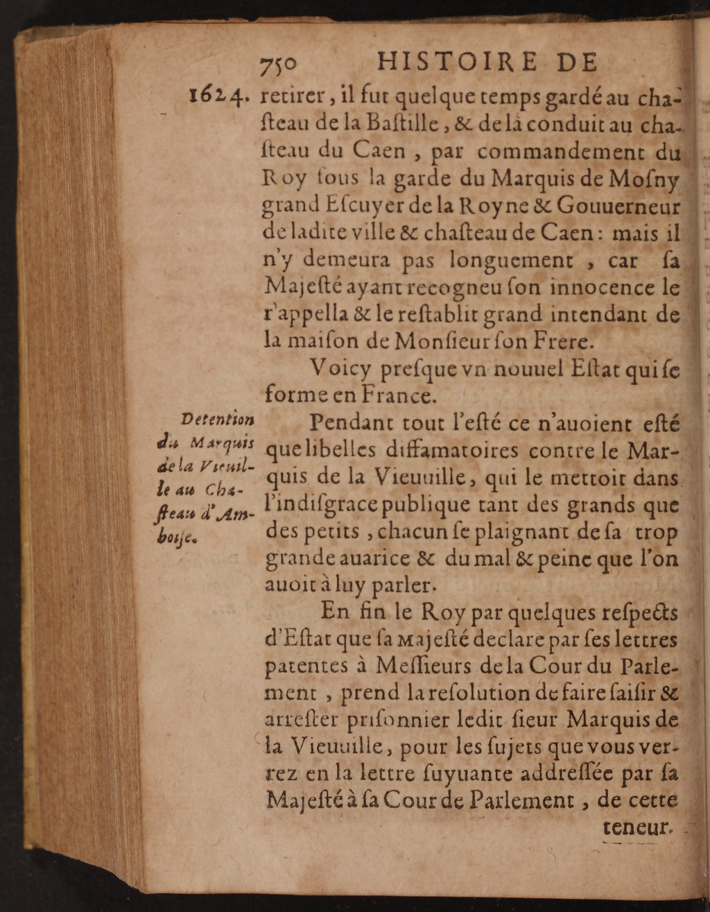 1626 - Joseph Bouillerot - Trésor de l’histoire générale de notre temps - BnF Arsenal