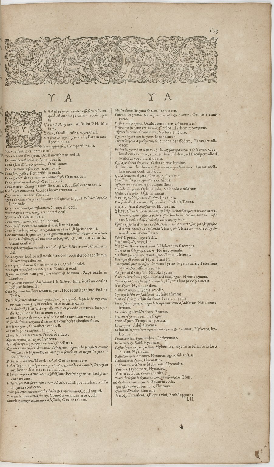 1606 - David Douceur - Trésor de la langue française - BnF