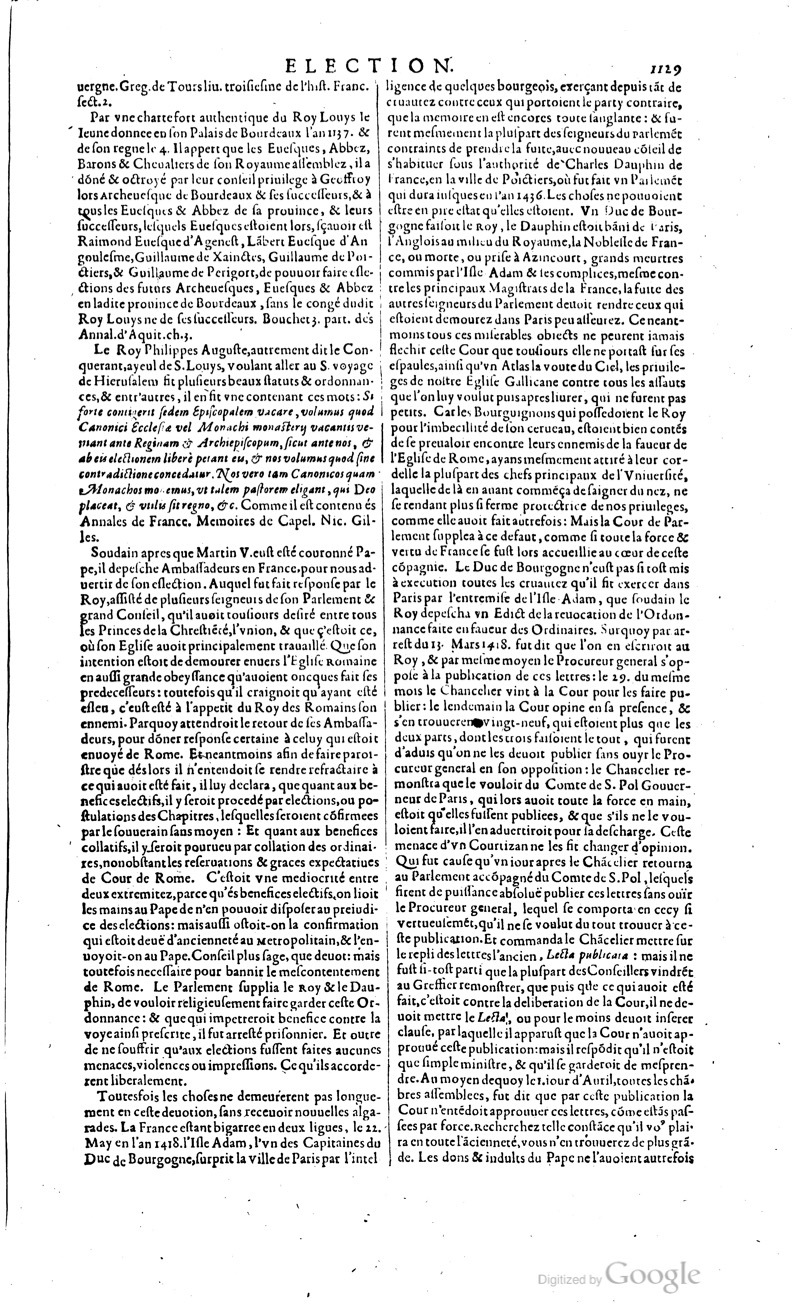 1629 - Veuve Nicolas Buon - Trésor du droit français (29620 T. 1) - BM Lyon