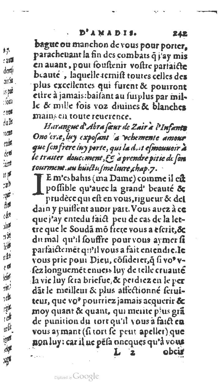 1572 - Jan van Waesberghe - Trésor des Amadis - BNC Rome 1572 - Jan van Waesberghe - Trésor des Amadis - BNC Rome