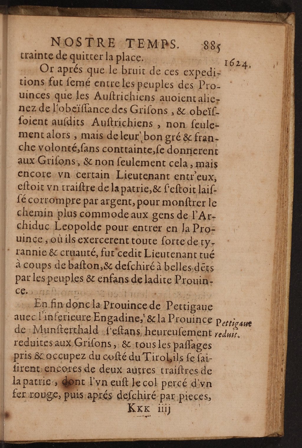 1626 - Joseph Bouillerot - Trésor de l’histoire générale de notre temps - BnF Arsenal
