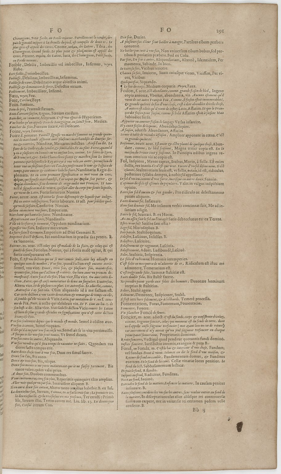 1606 - David Douceur - Trésor de la langue française - BnF