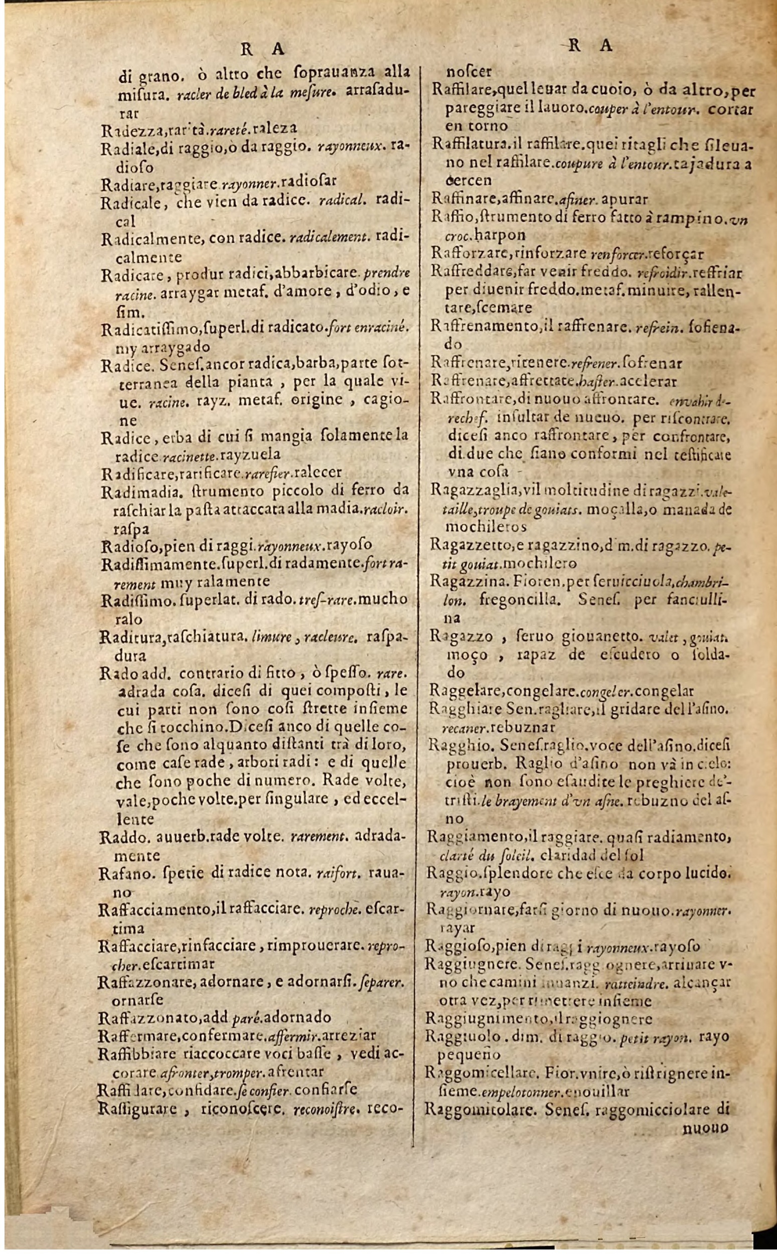 1627 - Jacques Crespin - Trésor des trois langues (Troisième partie) - Regensburg