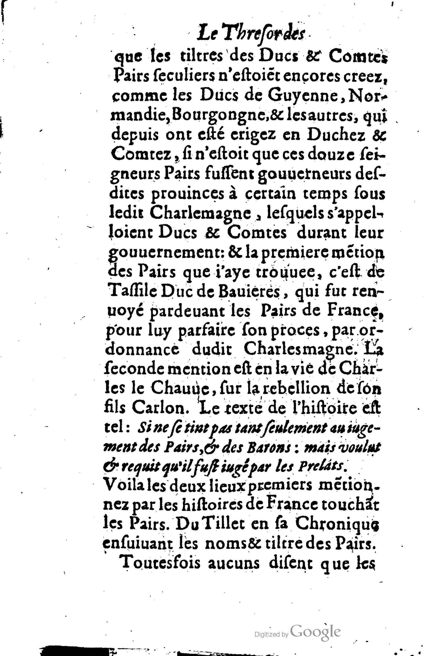 1619 - Jean Corrozet - Trésor des histoires de France - BSB Munich