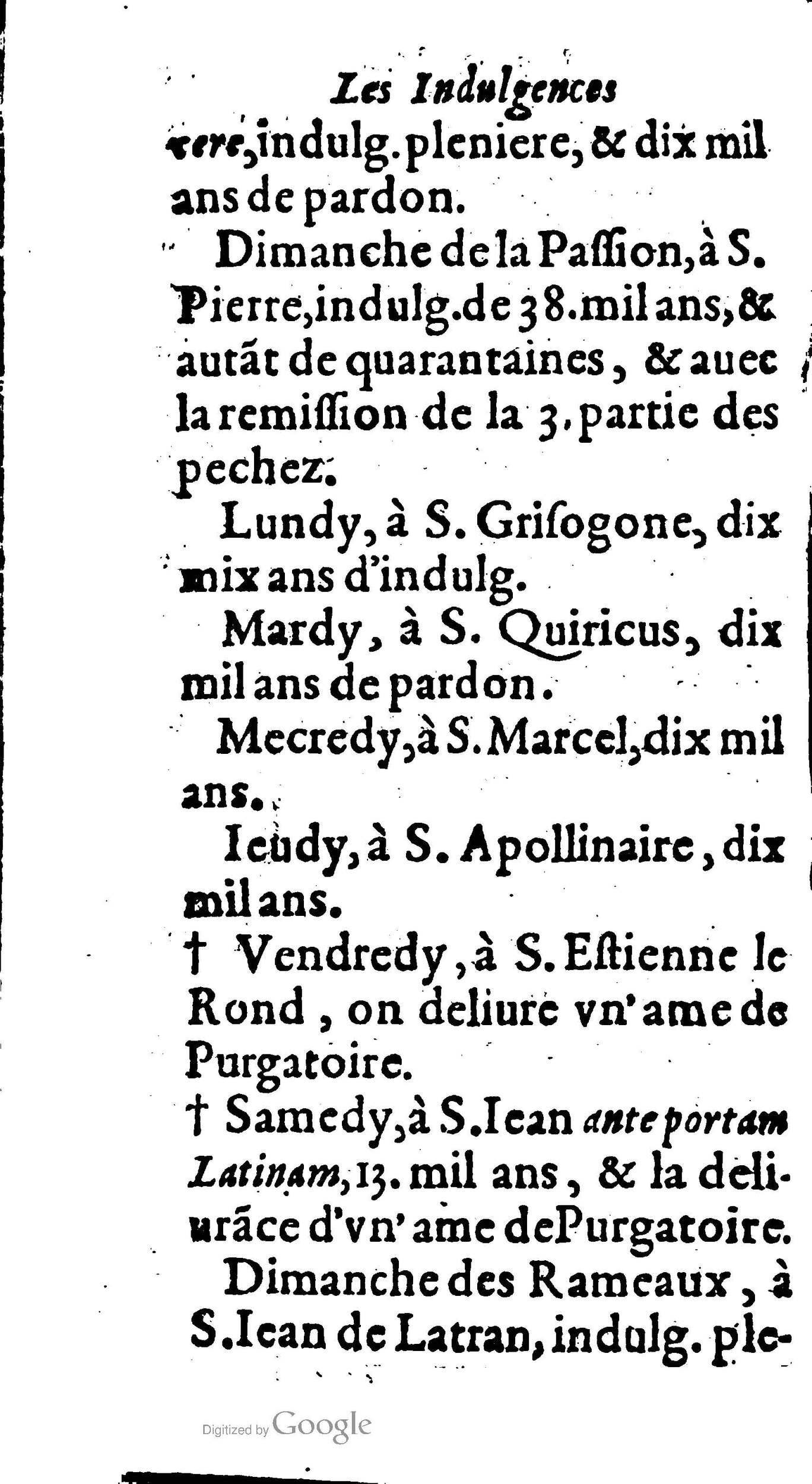 1604 - Jean Le Bouc - Trésor des indulgences du Saint Rosaire - BM Lyon 1604 - Jean Le Bouc - Trésor des indulgences du Saint Rosaire - BM Lyon