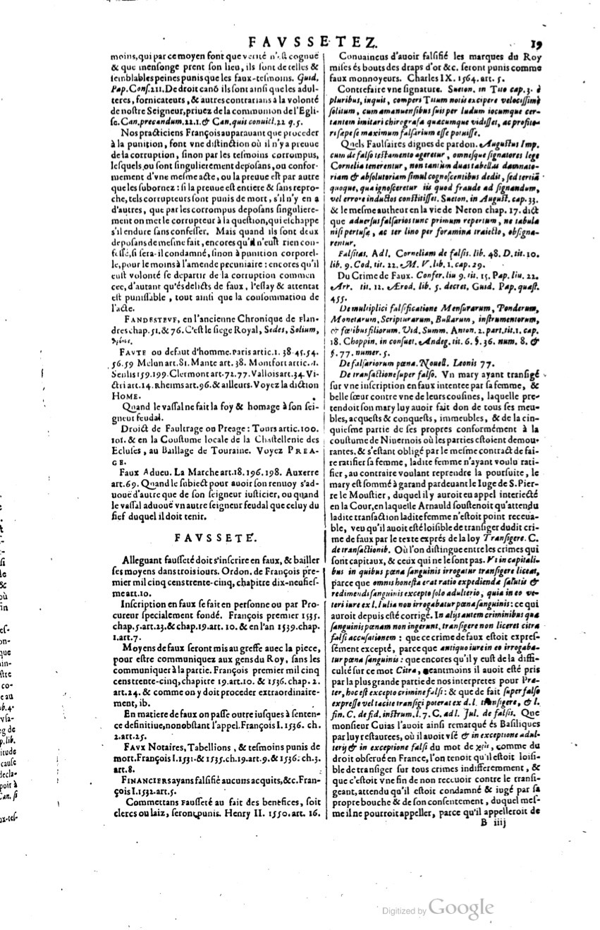 1629 - Veuve Nicolas Buon - Trésor du droit français (29620 T. 2) - BM Lyon