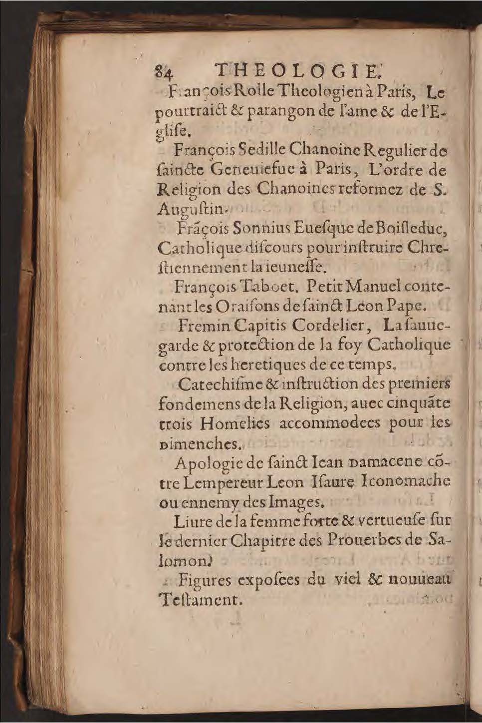 1602 - François Jacquin - Trésor des bons esprits français - BnF Arsenal