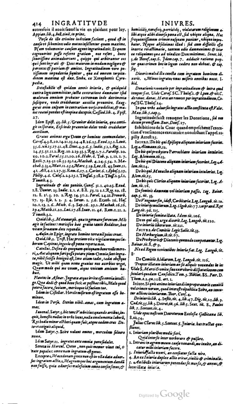 1629 - Veuve Nicolas Buon - Trésor du droit français (21754 T. 2) - BM Lyon