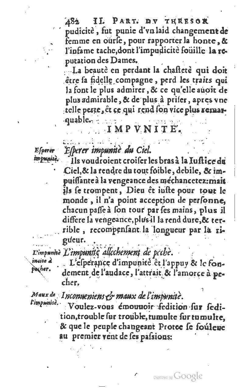 1610 - Louis Coste - Trésor de l’éloquence française (Seconde partie) - BM Lyon