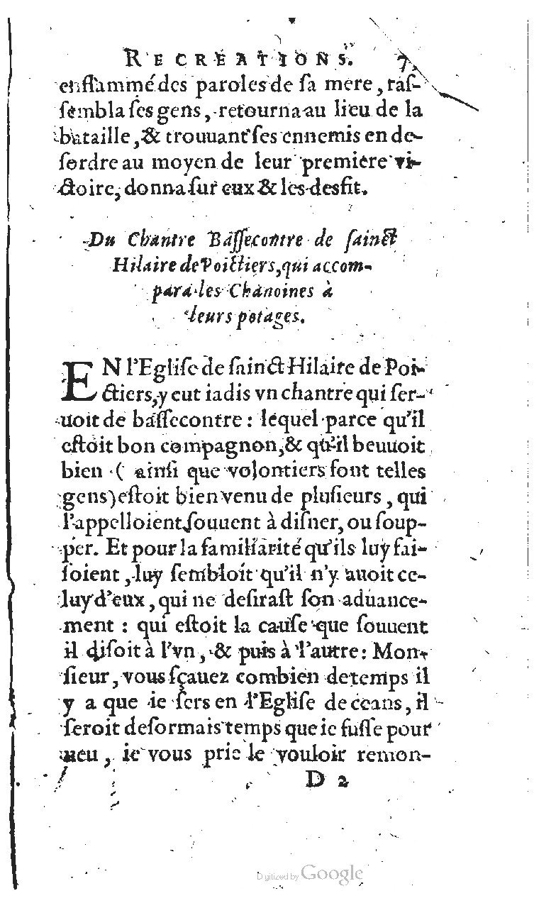 1627 - Jean Delamare - Trésor des récréations - BSB Munich