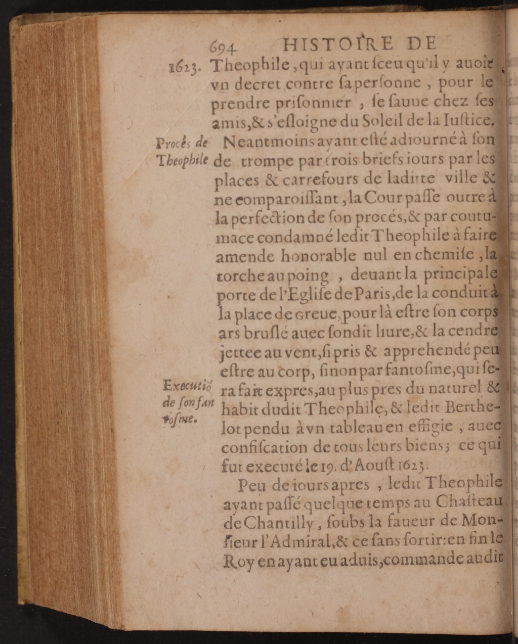 1626 - Joseph Bouillerot - Trésor de l’histoire générale de notre temps - BnF Arsenal