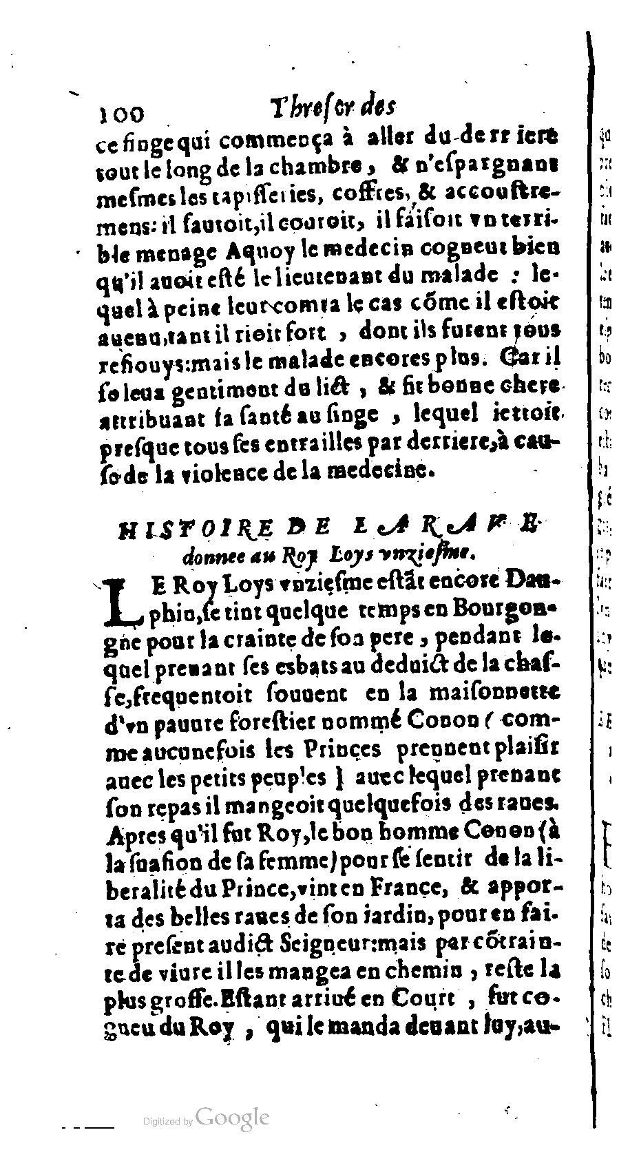 1611 - Romain de Beauvais - Trésor des récréations - BM Lyon