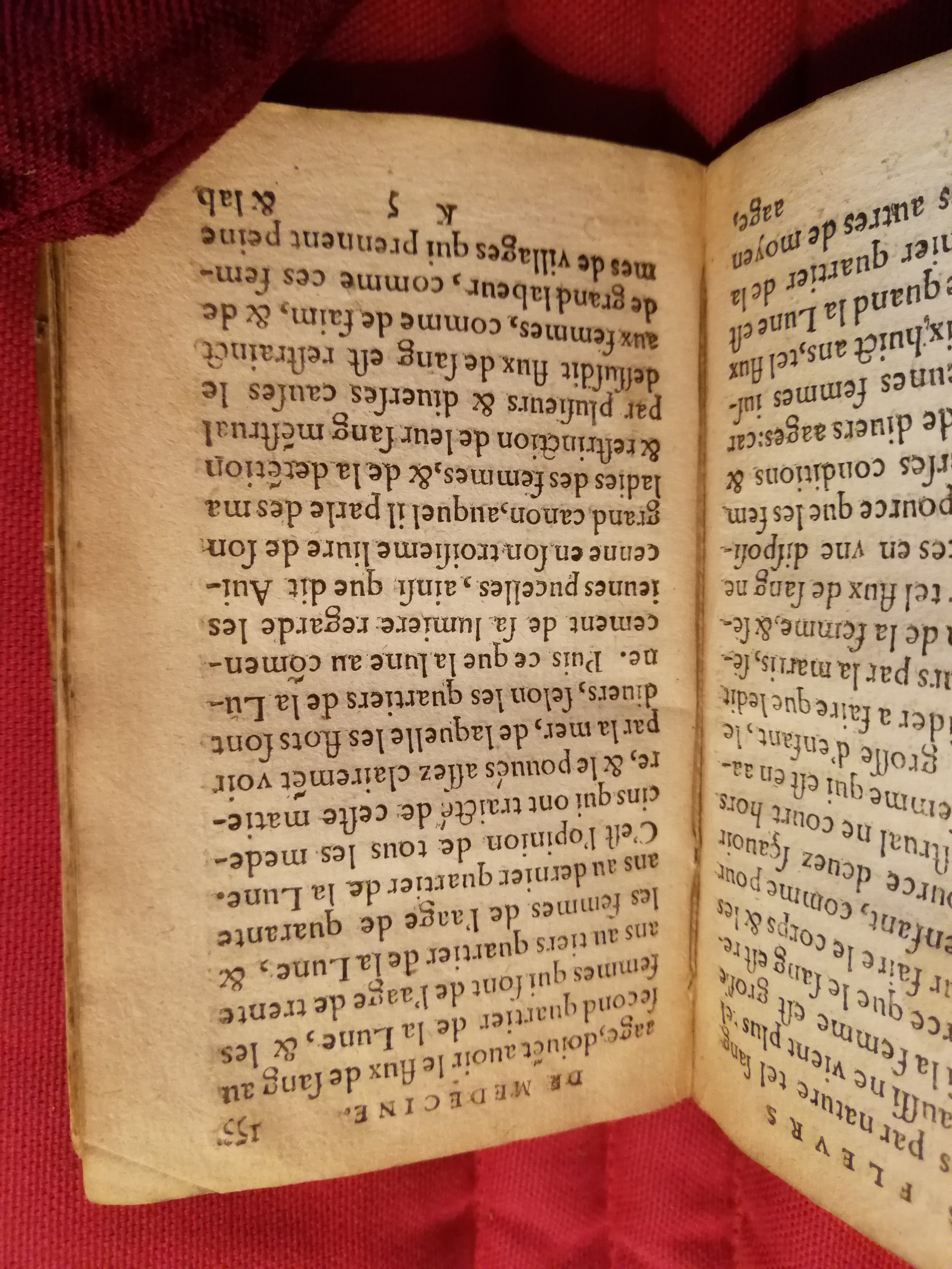 1586 - Benoît Rigaud - Trésor des fleurs et secrets de médecine - Sainte-Geneviève