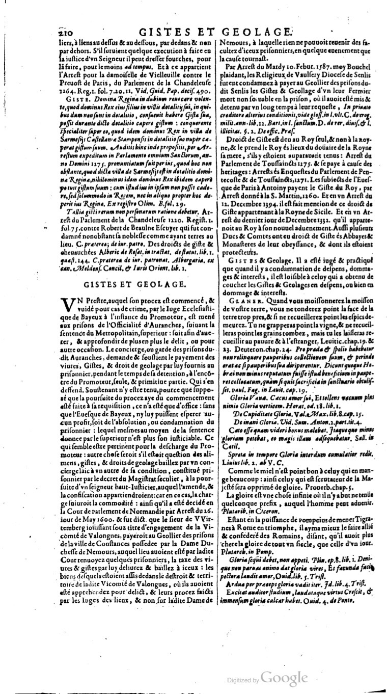 1629 - Veuve Nicolas Buon - Trésor du droit français (29620 T. 2) - BM Lyon