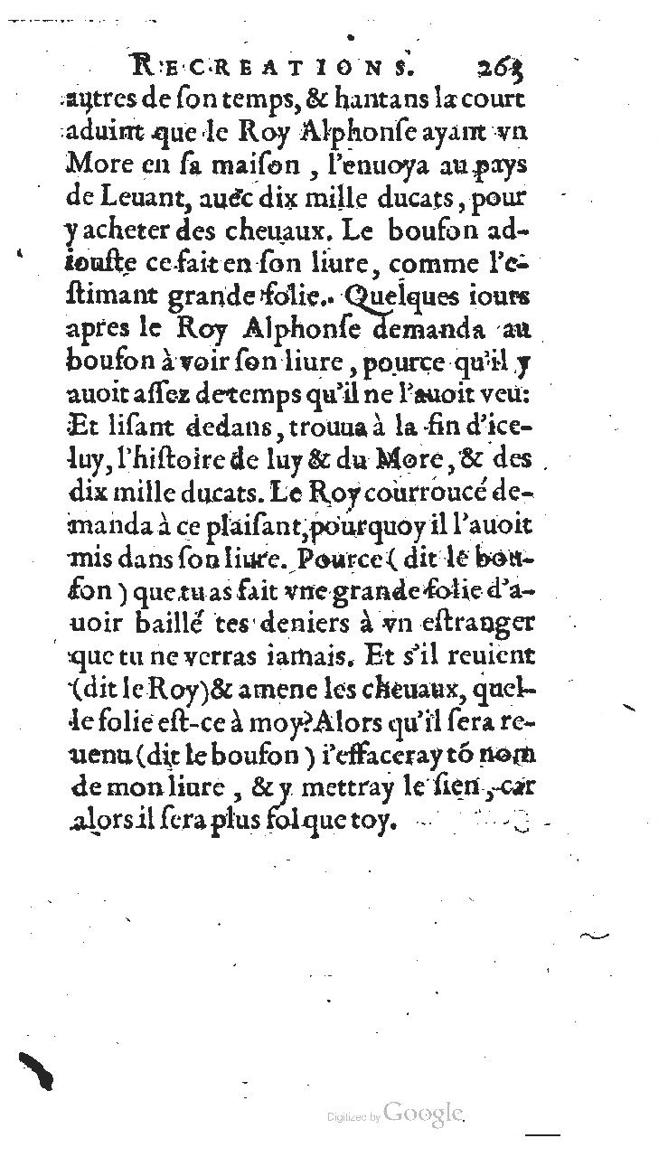 1627 - Jean Delamare - Trésor des récréations - BSB Munich