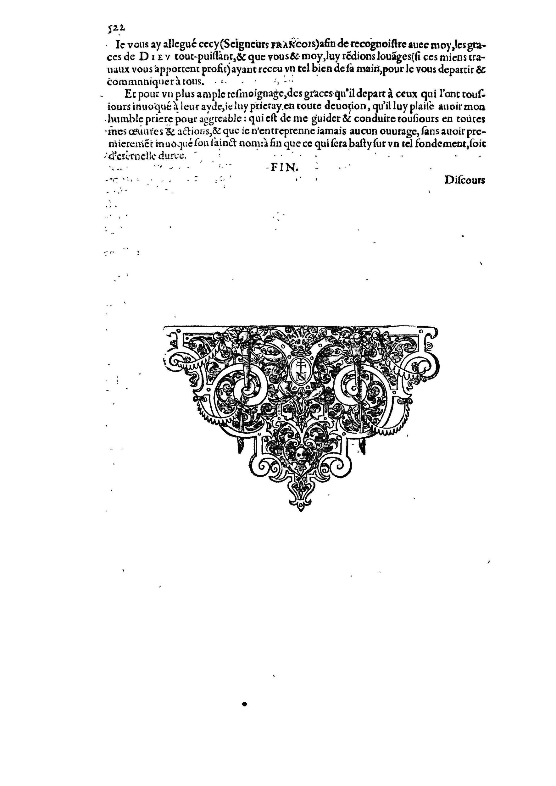 1584 - Abel L&#039;Angelier - Bibliothèques françaises - BnF