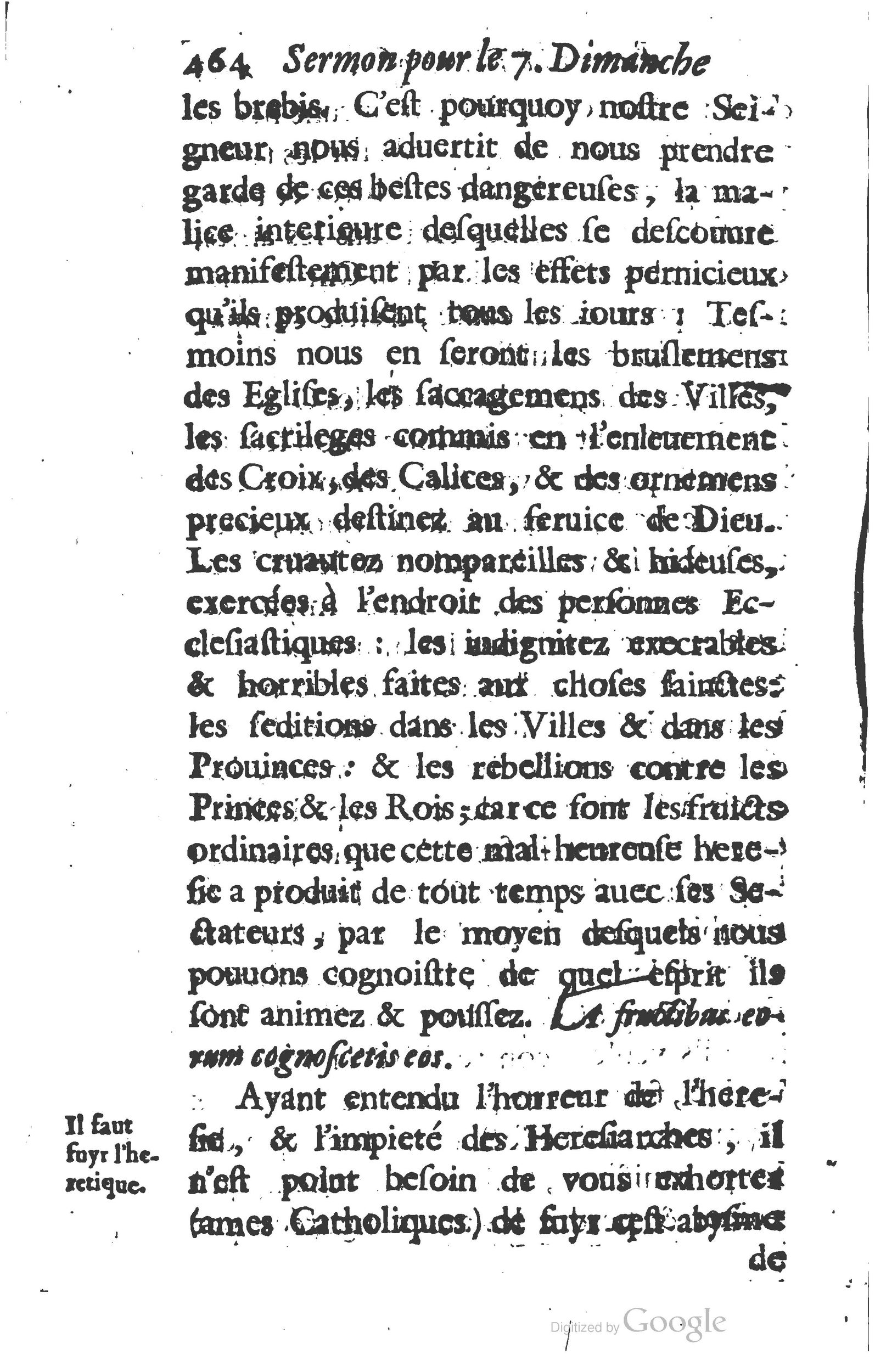 1629 - Manassés de Préaulx - Sermons ou Trésors de la piété chrétienne - BM Lyon