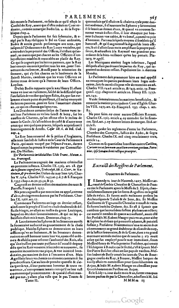 1629 - Veuve Nicolas Buon - Trésor du droit français (21754 T. 2) - BM Lyon