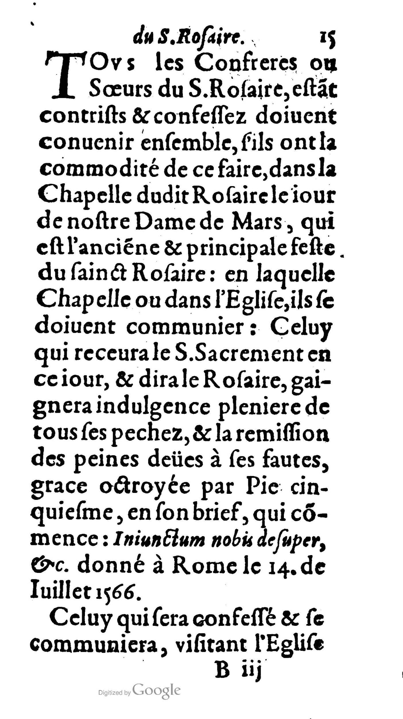 1604 - Jean Le Bouc - Trésor des indulgences du Saint Rosaire - BM Lyon 1604 - Jean Le Bouc - Trésor des indulgences du Saint Rosaire - BM Lyon