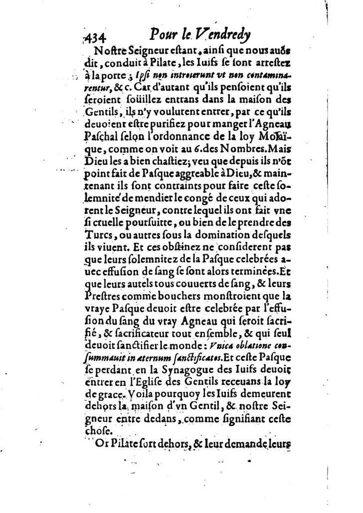 1607 - Nicolas Du Fossé - Trésor quadragésimal - T 02 - BM Lyon