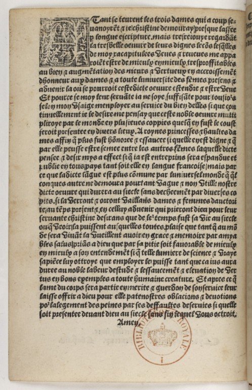 1503 - Michel le Noir - Trésor de la cité des dames - BnF